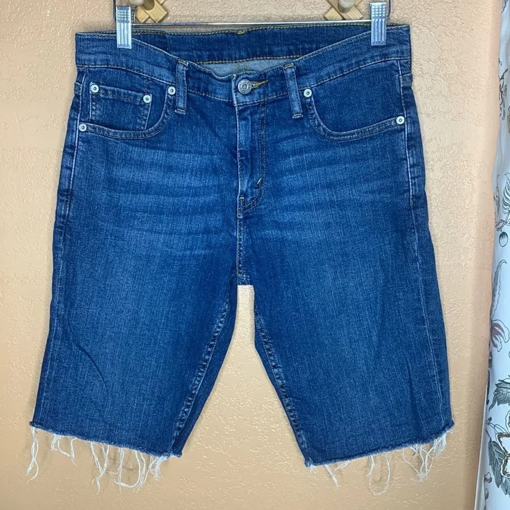 Levi’s 511 Slim Cut Off Shorts Size 30